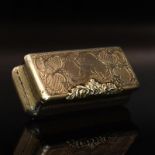 Tabatiere. Polen, 19. Jh. | Silber, innen vergoldet.