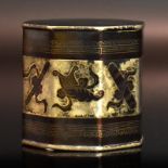 Dose. China | Silber, Niello.