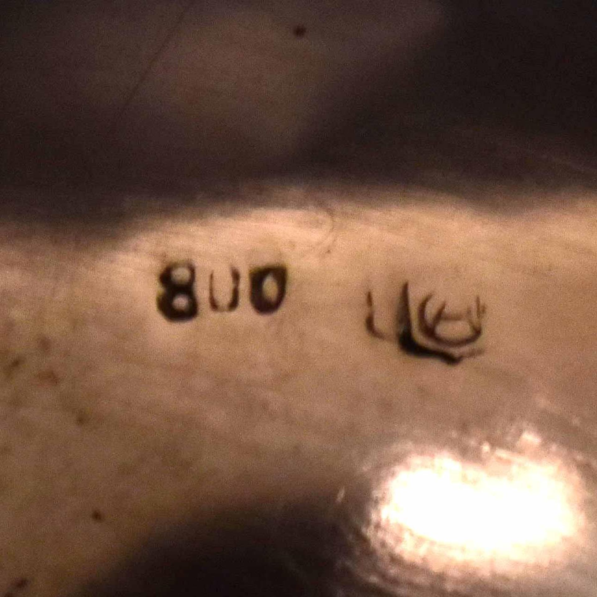 Schälchen. Silber, innen vergoldet. - Bild 3 aus 3