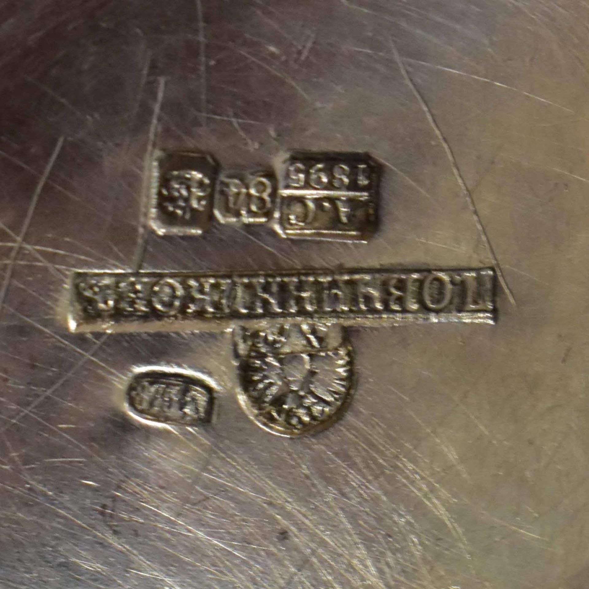 Tasse. Moskau, 1891 - 1896, Meister Owtschinnikow, Pawel Akimow | Silber. - Bild 4 aus 4