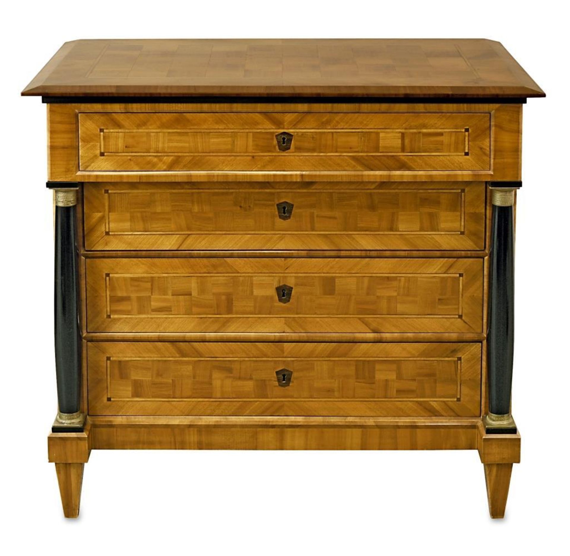 Kommode. Biedermeier-Stil | Kirschholz (?), furniert.