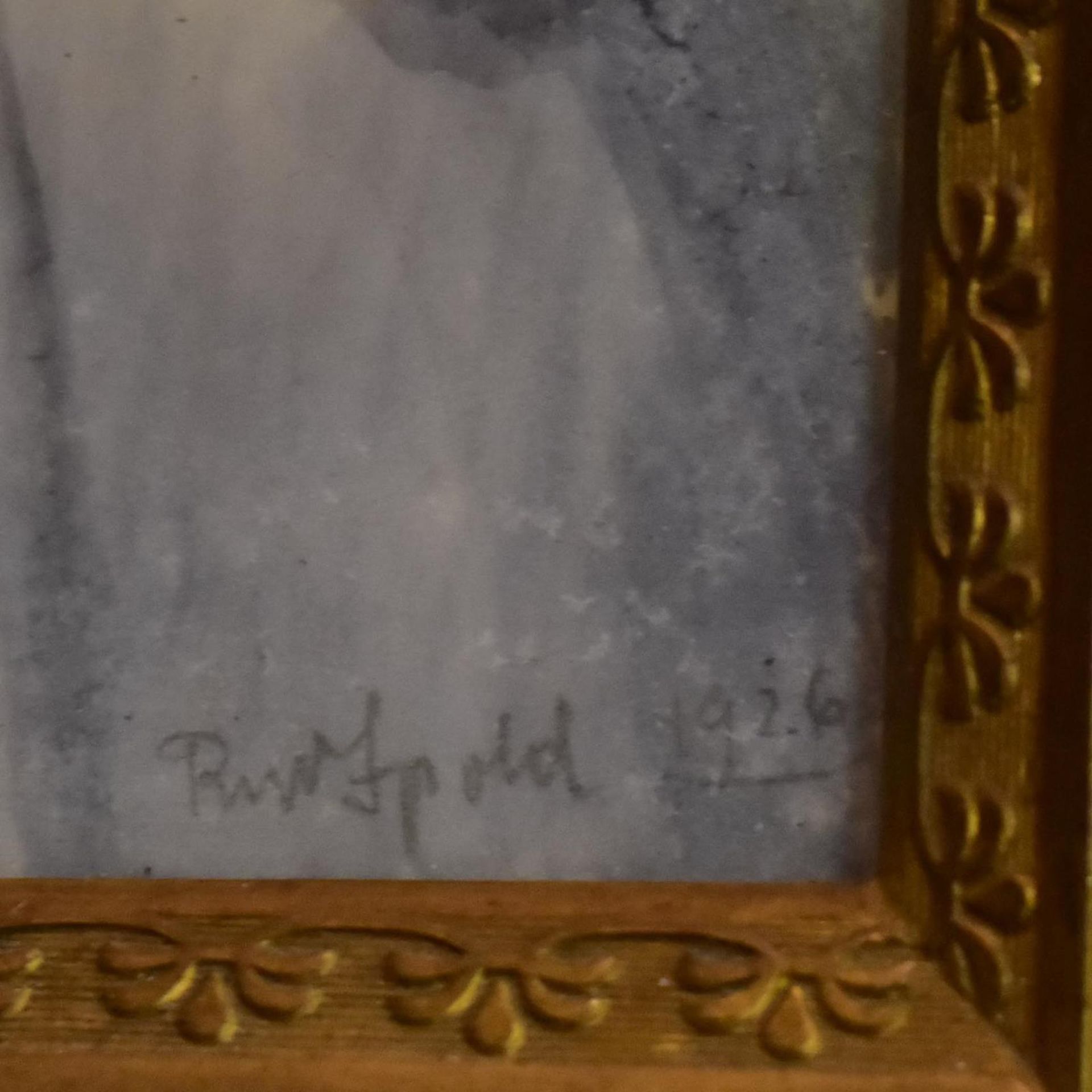 Zwei Miniaturen. 20. Jh. | Aquarell- und Deckfarben. - Bild 2 aus 2