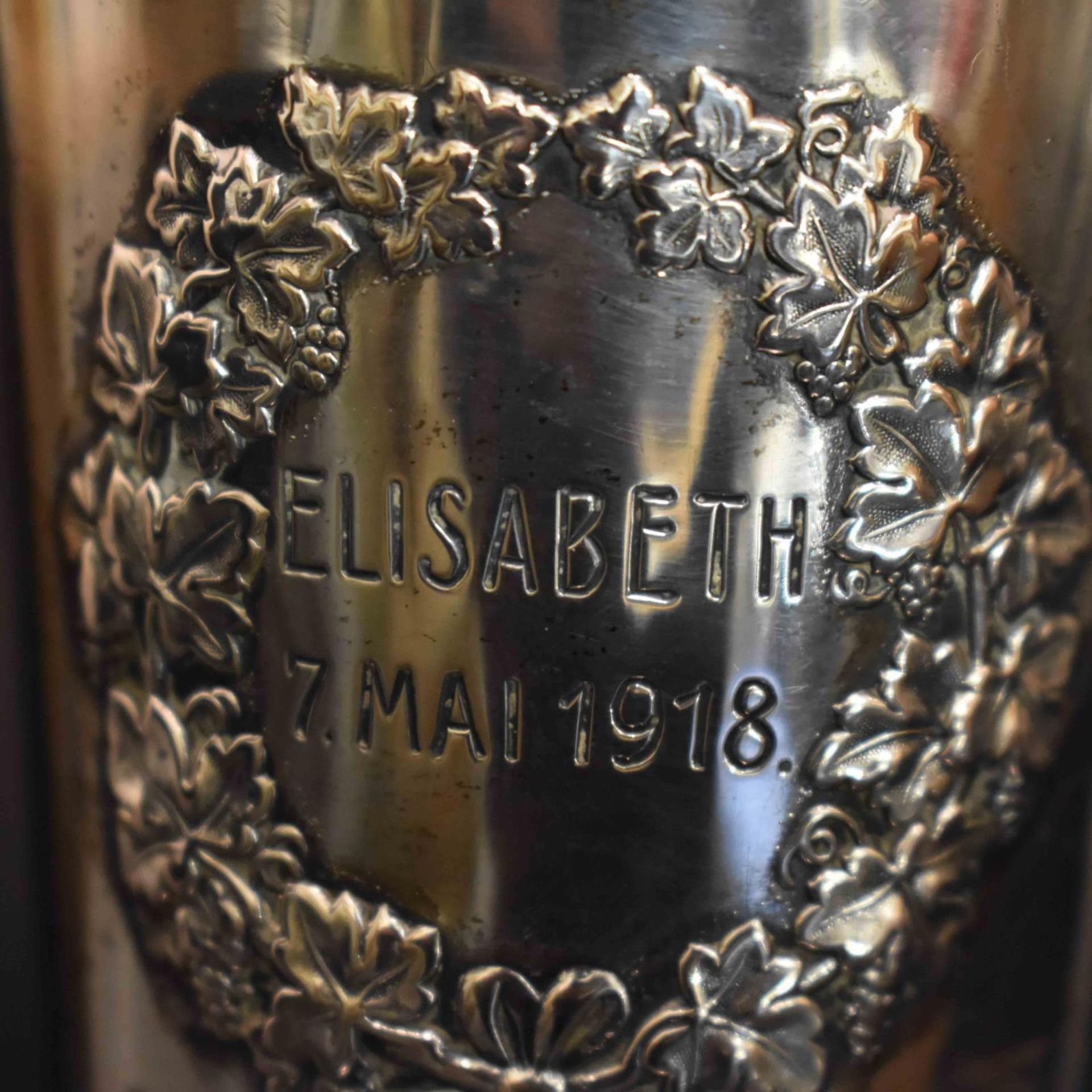 Becher. Heilbronn, 20. Jh. Bruckmann & Söhne | Silber. - Bild 2 aus 4