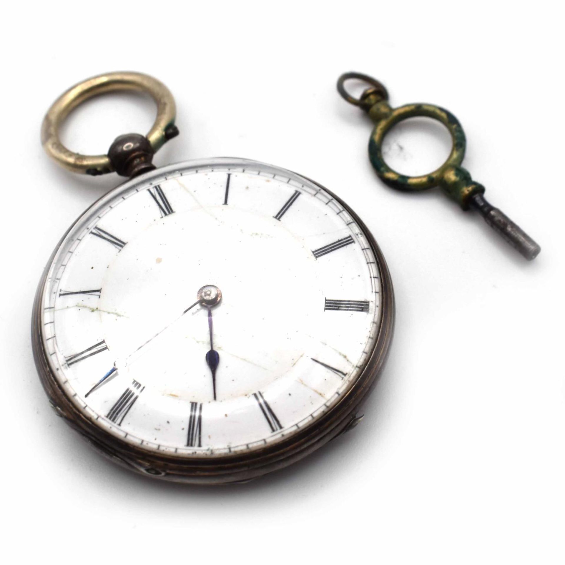 Konvolut Taschenuhren, 17tlg. Gehäuse Metall bzw. Silber. - Bild 33 aus 37