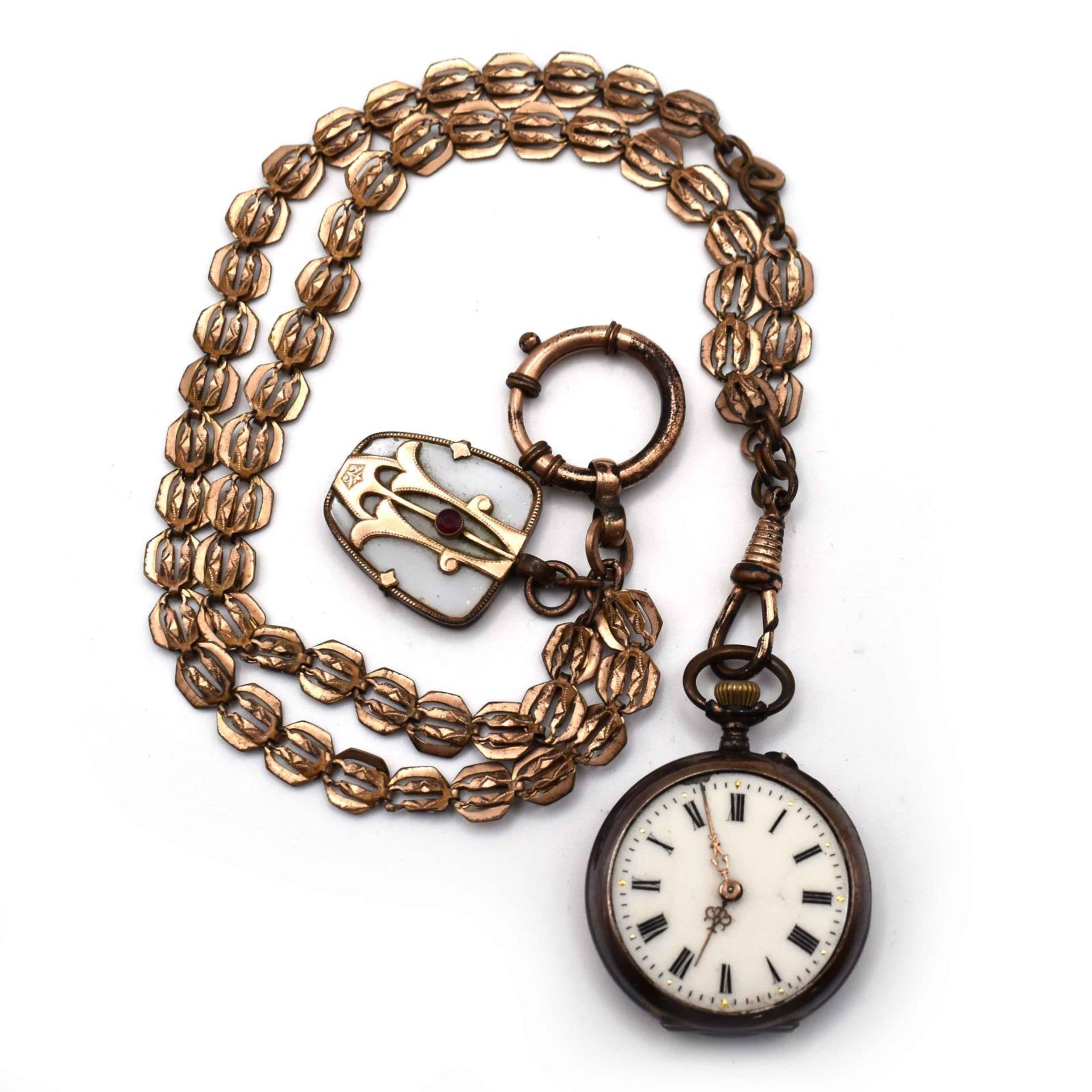 Konvolut Taschenuhren, 17tlg. Gehäuse Metall bzw. Silber. - Bild 18 aus 37