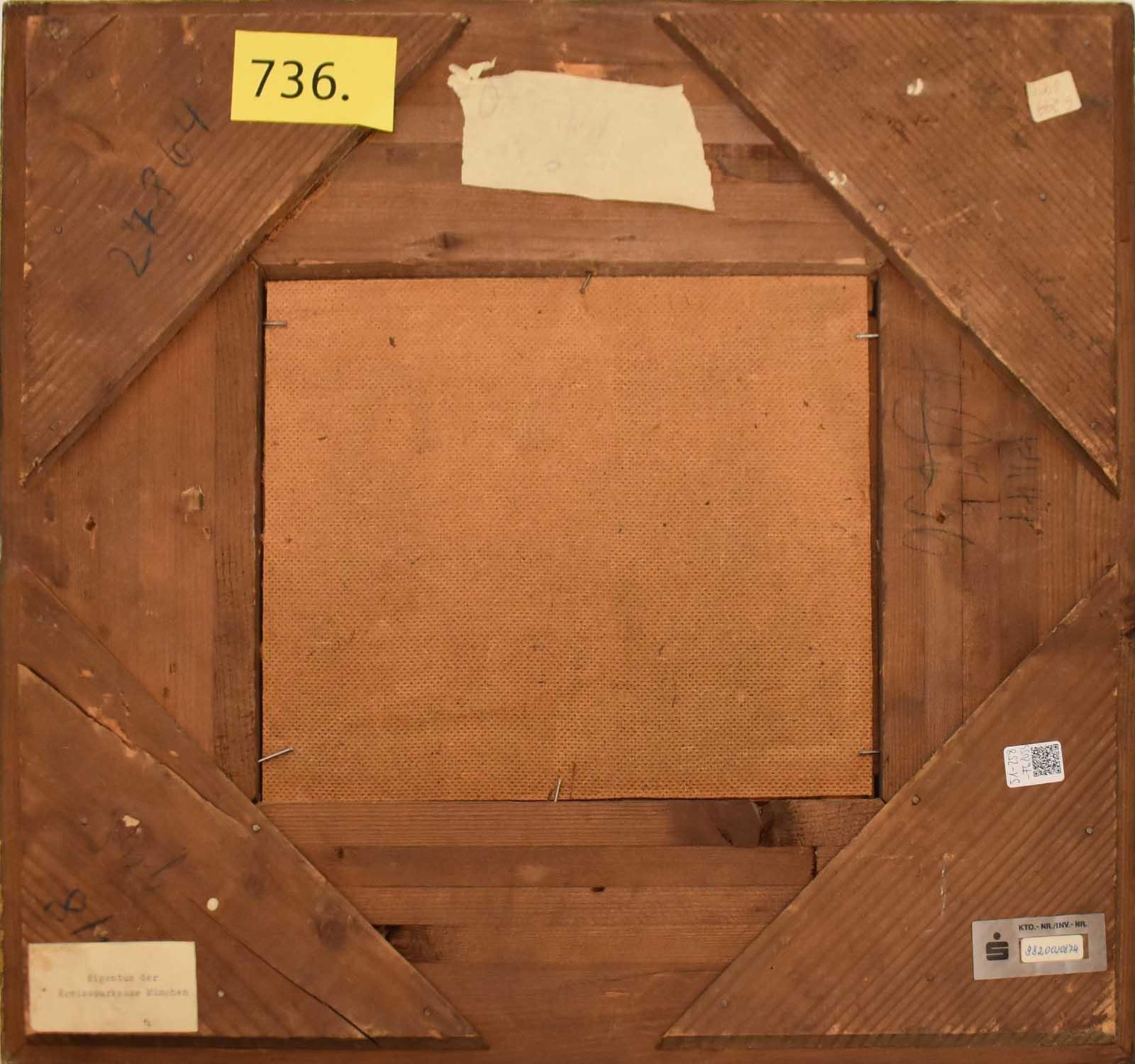 BETZ, ANOR (WOHL). Seeufer. Öl/Hartfaserplatte. - Bild 4 aus 6