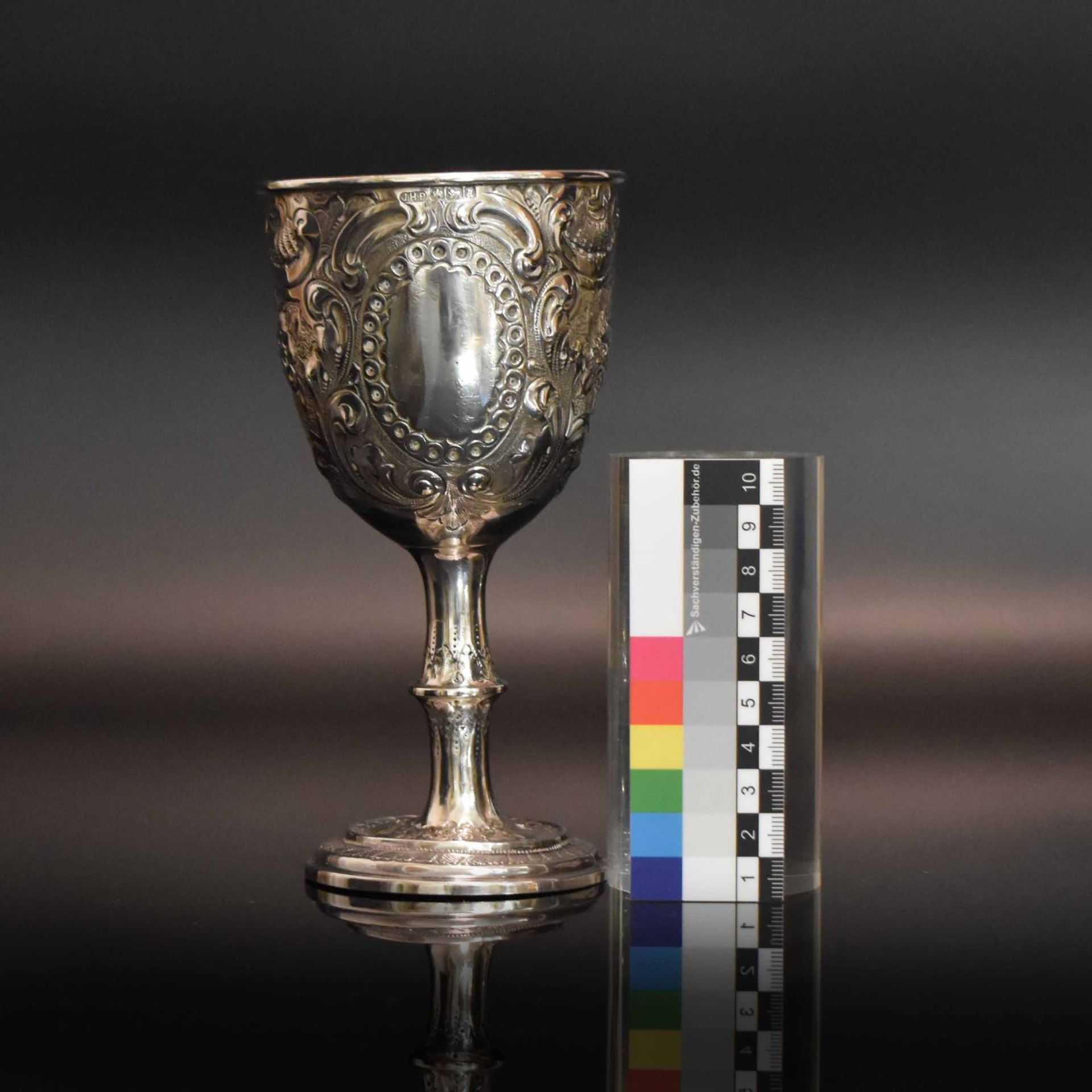 Pokal. Sheffield, 1893, John Henry Potter | Silber. - Bild 2 aus 3