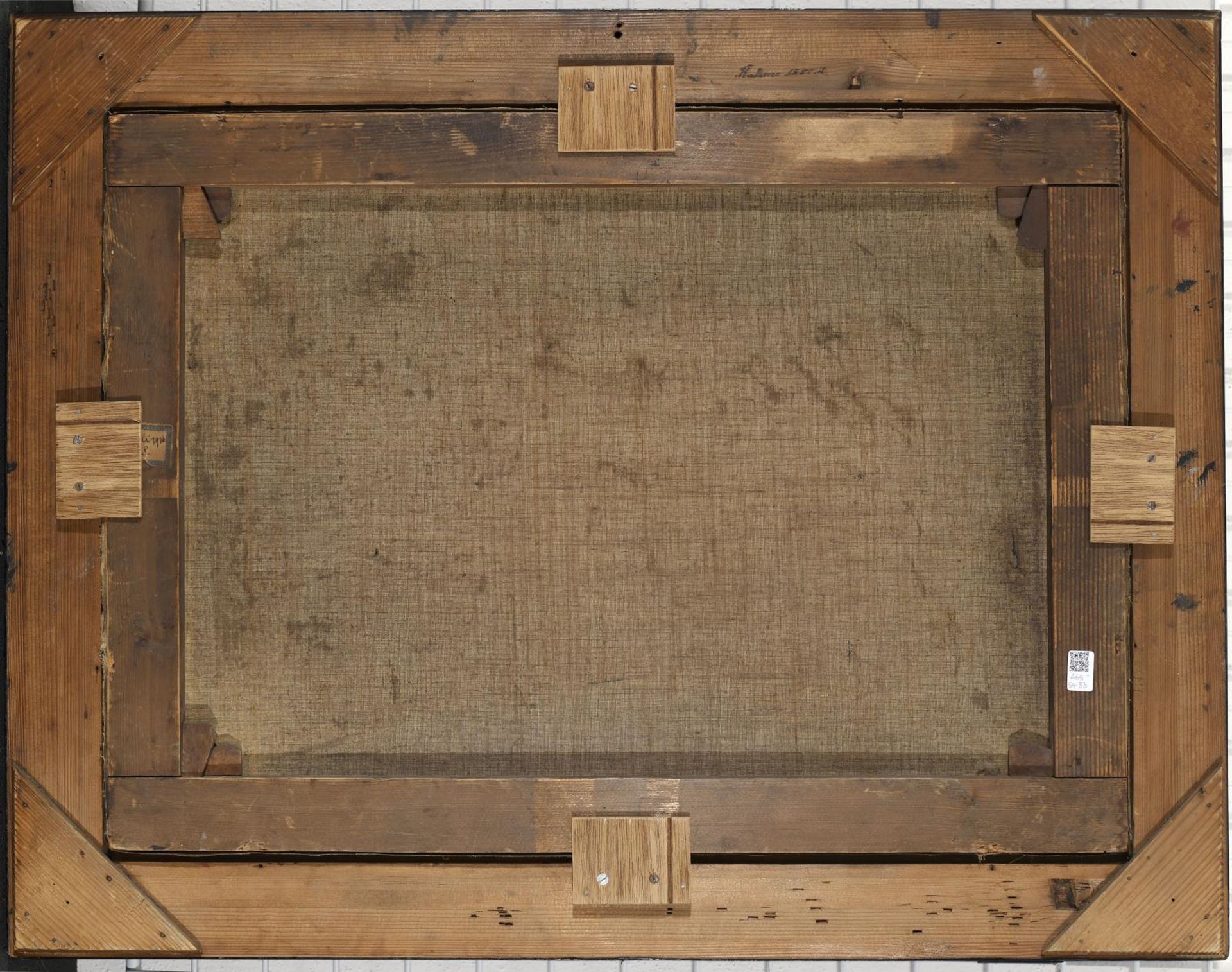 WENGLEIN, JOSEF. Bei Etzenhausen. Öl/Leinwand. - Bild 2 aus 3