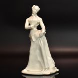 Julia aus der Commedia dell'Arte. Nymphenburg, nach Entwurf von F. A. Bustelli | Porzellan, weiß.