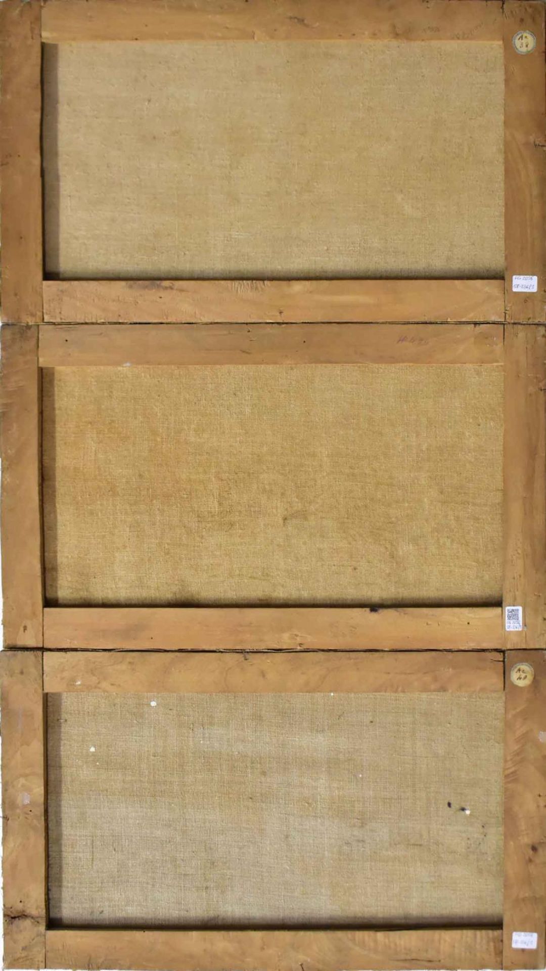 UNBEKANNT. Italienische Landschaften. Öl/Leinwand. - Bild 2 aus 2