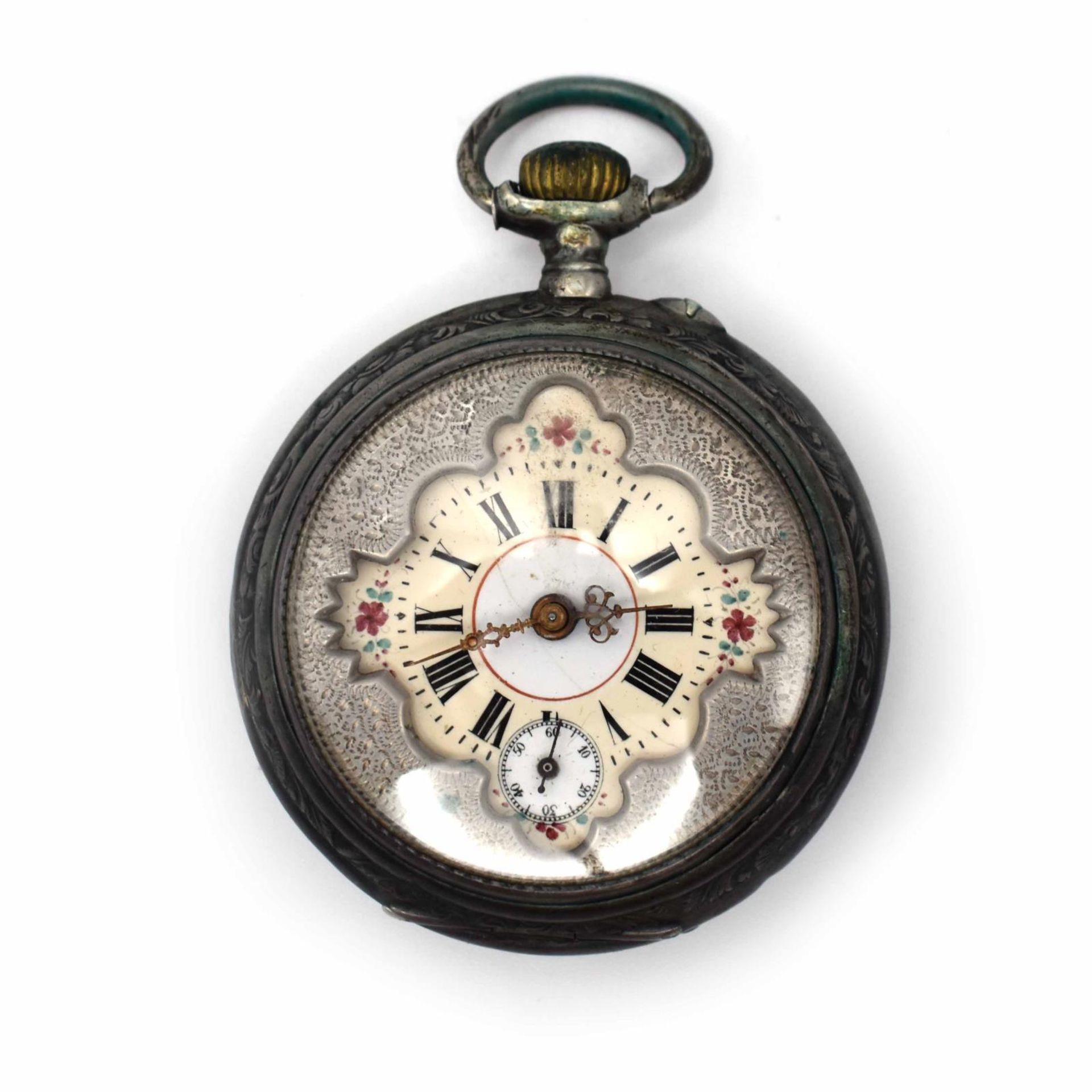 Konvolut Taschenuhren, 17tlg. Gehäuse Metall bzw. Silber. - Bild 28 aus 37