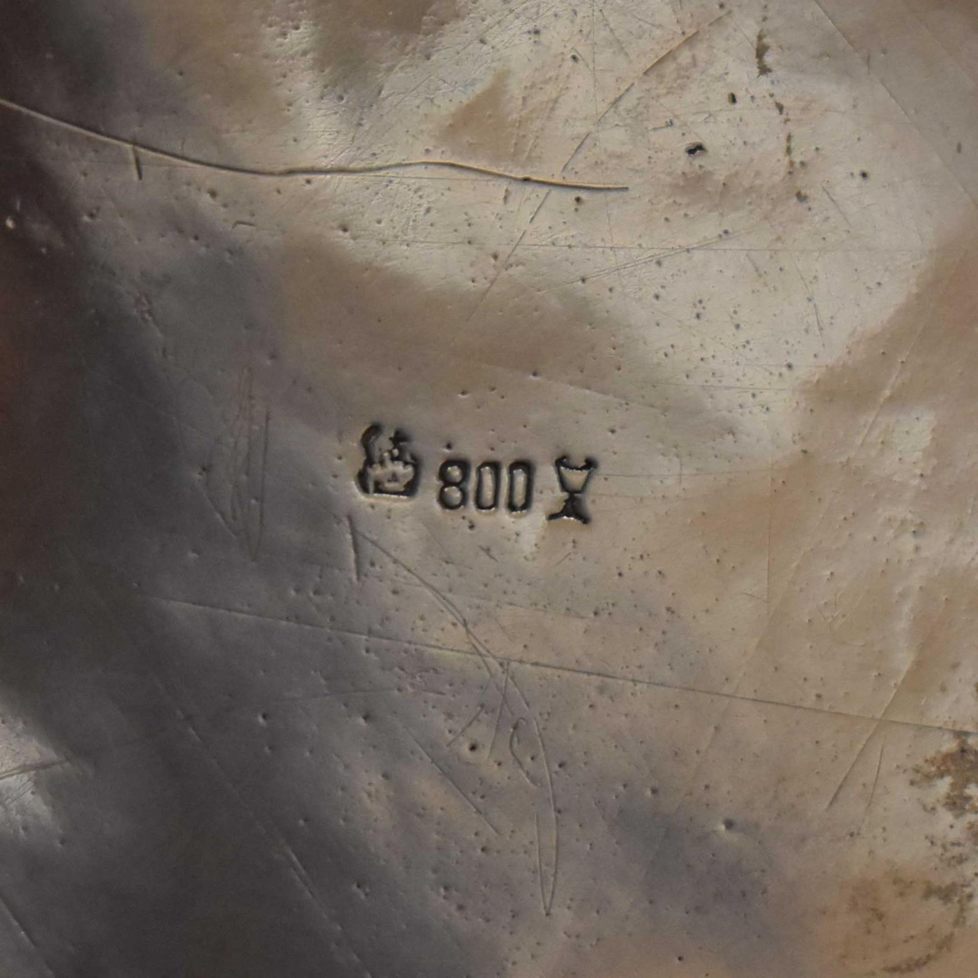 Cachepot. Schwäbisch Gmünd, 20. Jh., Otto Wolter | Silber. - Bild 3 aus 3