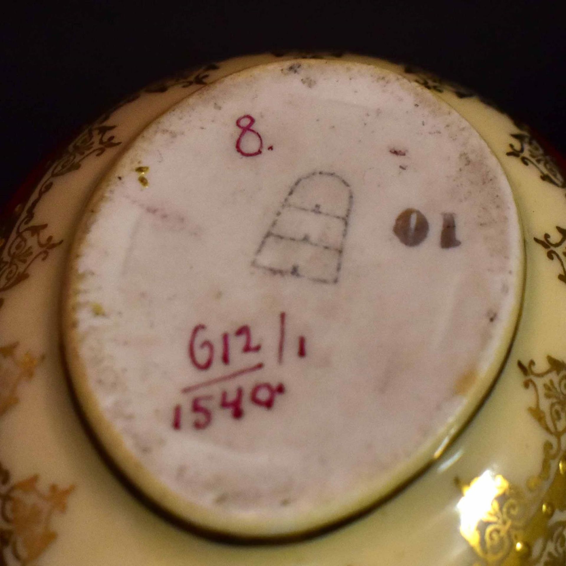 Eidose. 19./20. Jh. | Porzellan, Umdruckdekor. - Bild 4 aus 4