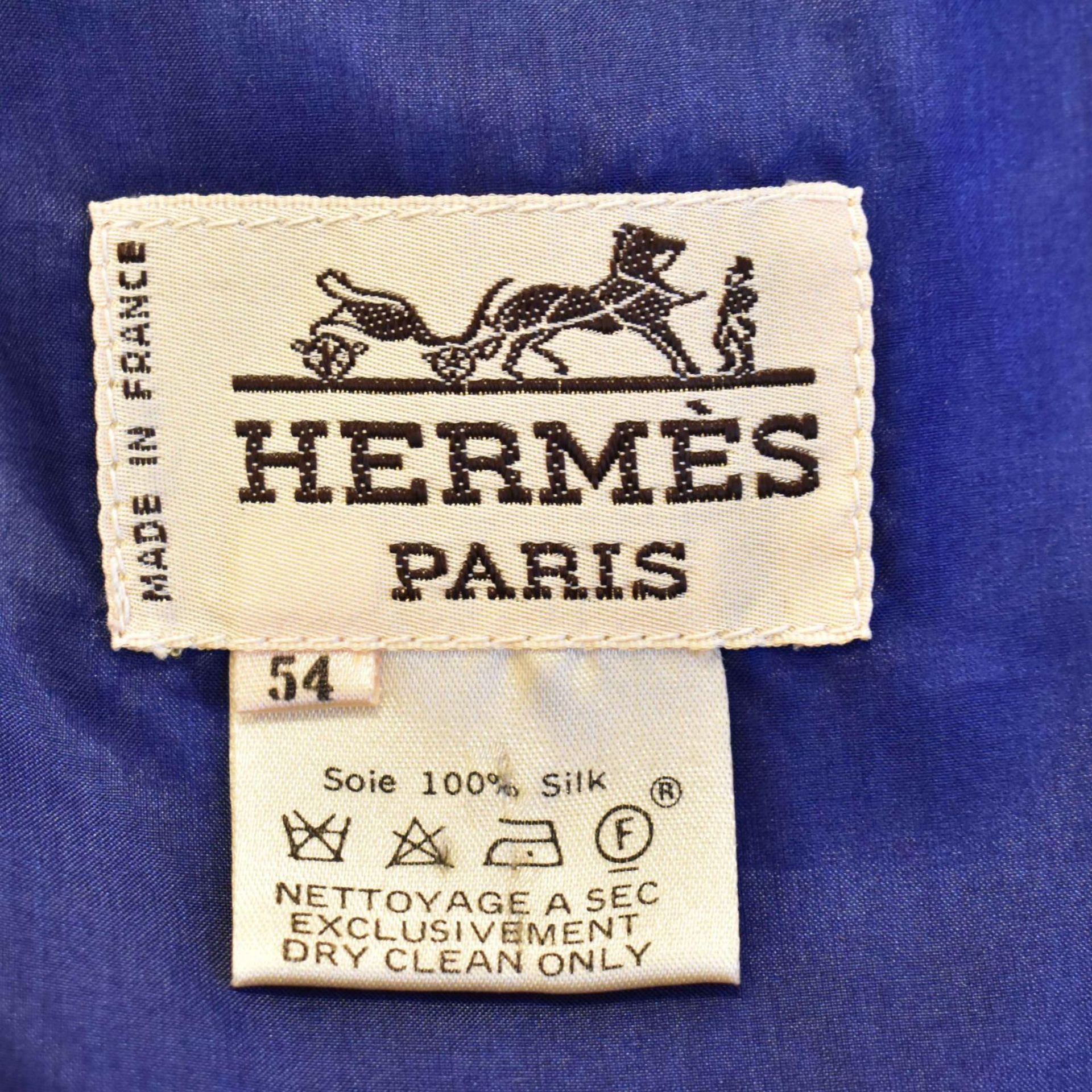 Drei Vintage-Westen. Hermès | 100% Seide, Wolle u.a. - Bild 3 aus 5