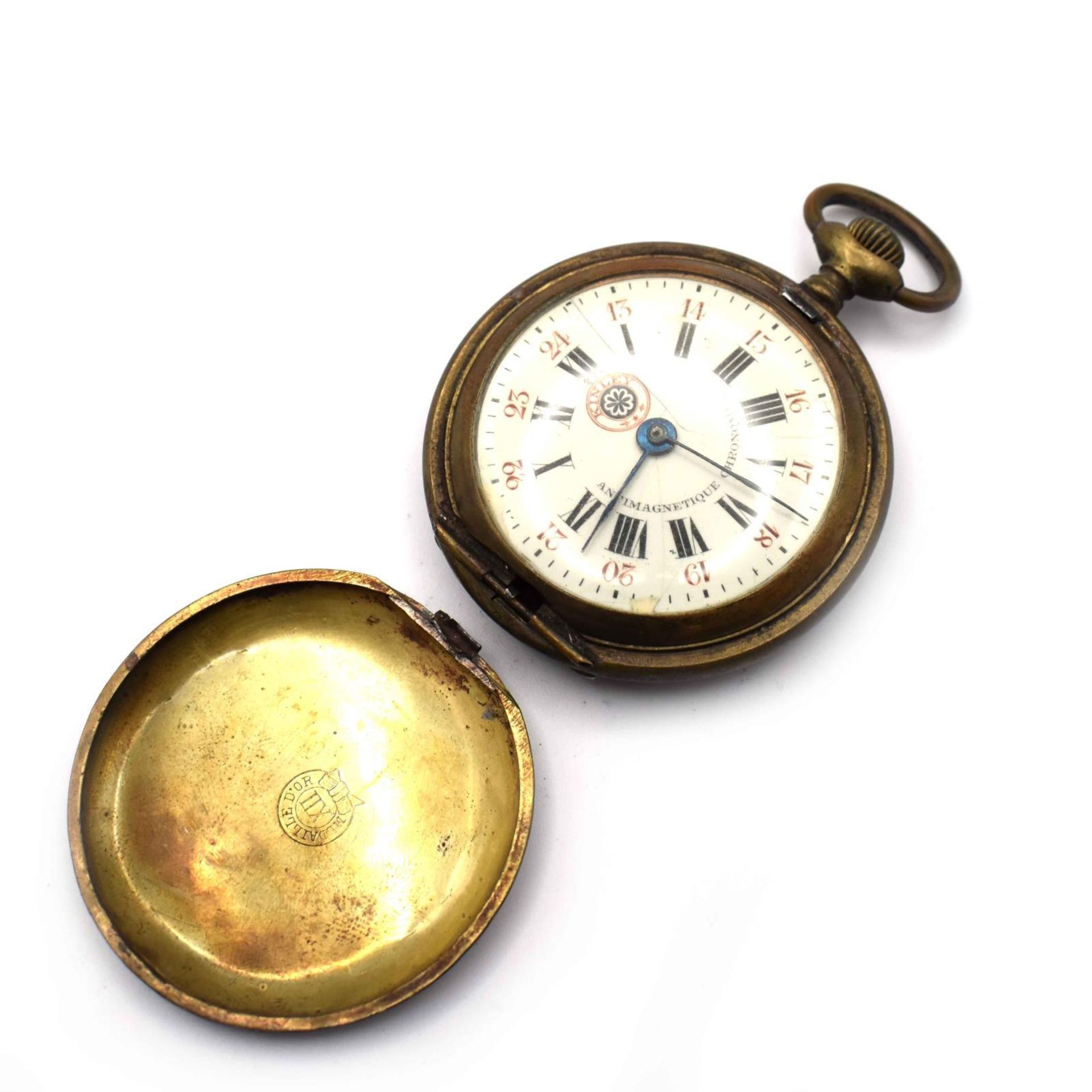 Konvolut Taschenuhren, 17tlg. Gehäuse Metall bzw. Silber. - Bild 12 aus 37