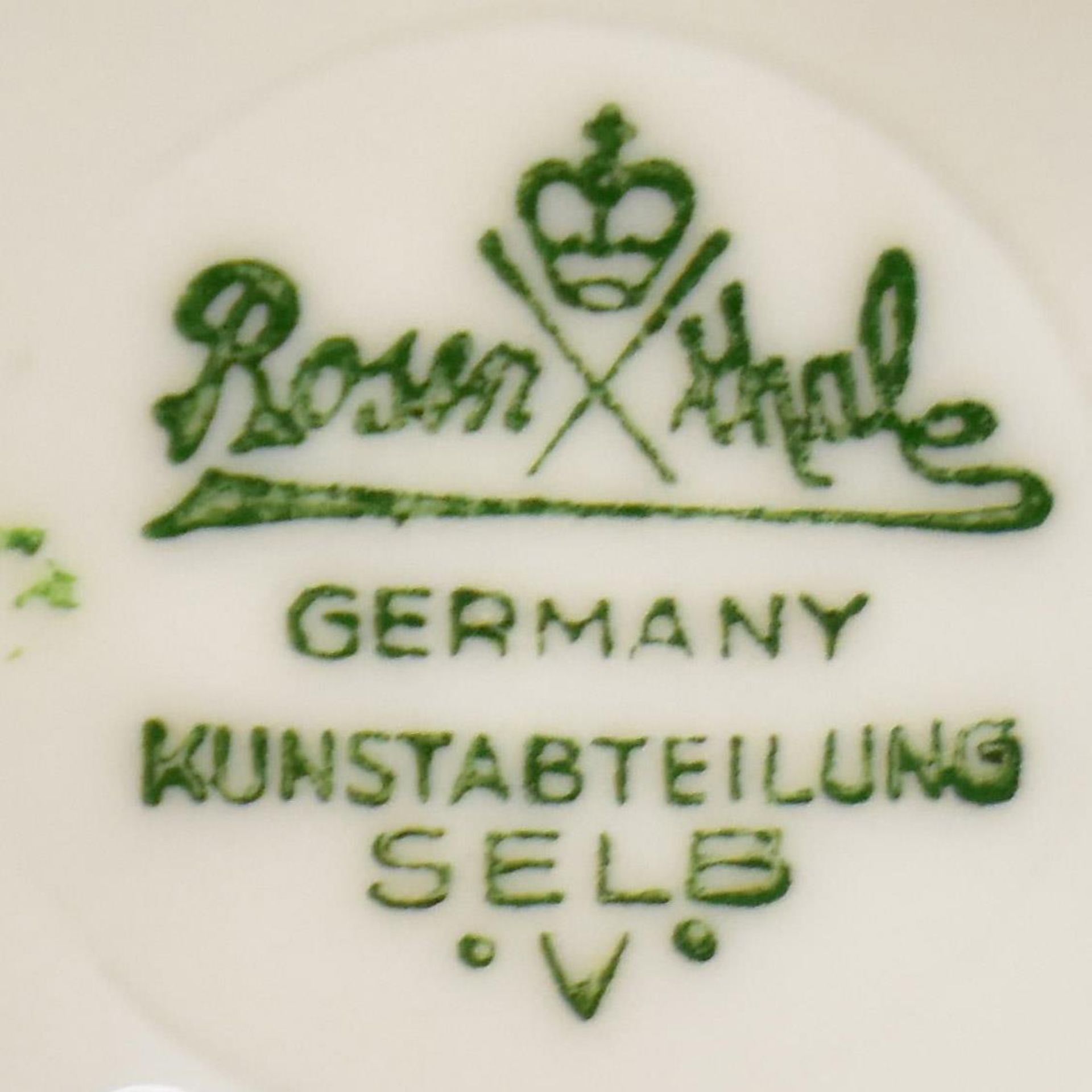 "Gleichklang". Rosenthal, nach Entwurf von L. Friedrich-Gronau | Porzellan, weiß. - Bild 3 aus 4