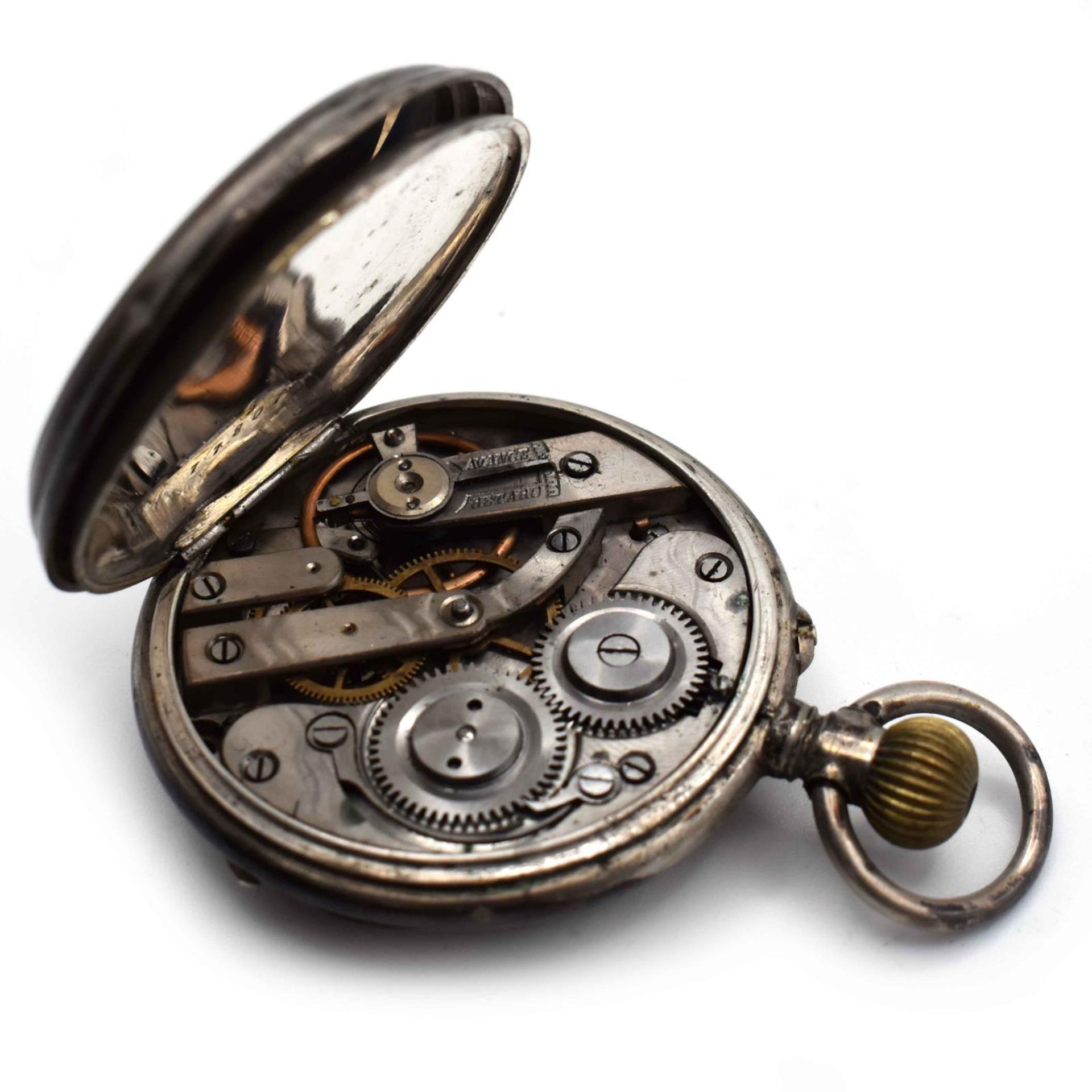 Konvolut Taschenuhren, 17tlg. Gehäuse Metall bzw. Silber. - Bild 15 aus 37