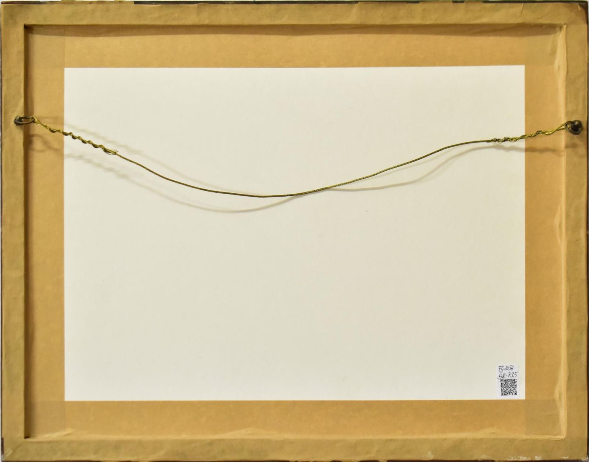 UNBEKANNT. Bergsee. Aquarell. - Bild 2 aus 2