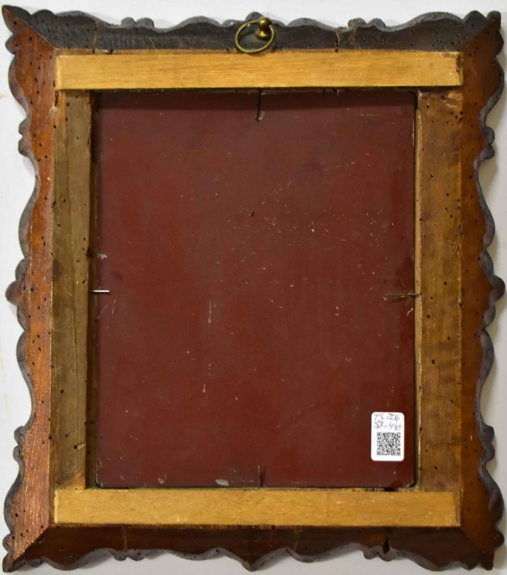 UNBEKANNT. Maria Immaculata. Öl/Metall. - Bild 2 aus 2