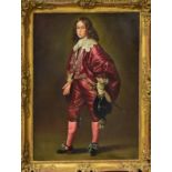 ITALIEN (WOHL). Junger Edelmann. Öl/Leinwand.