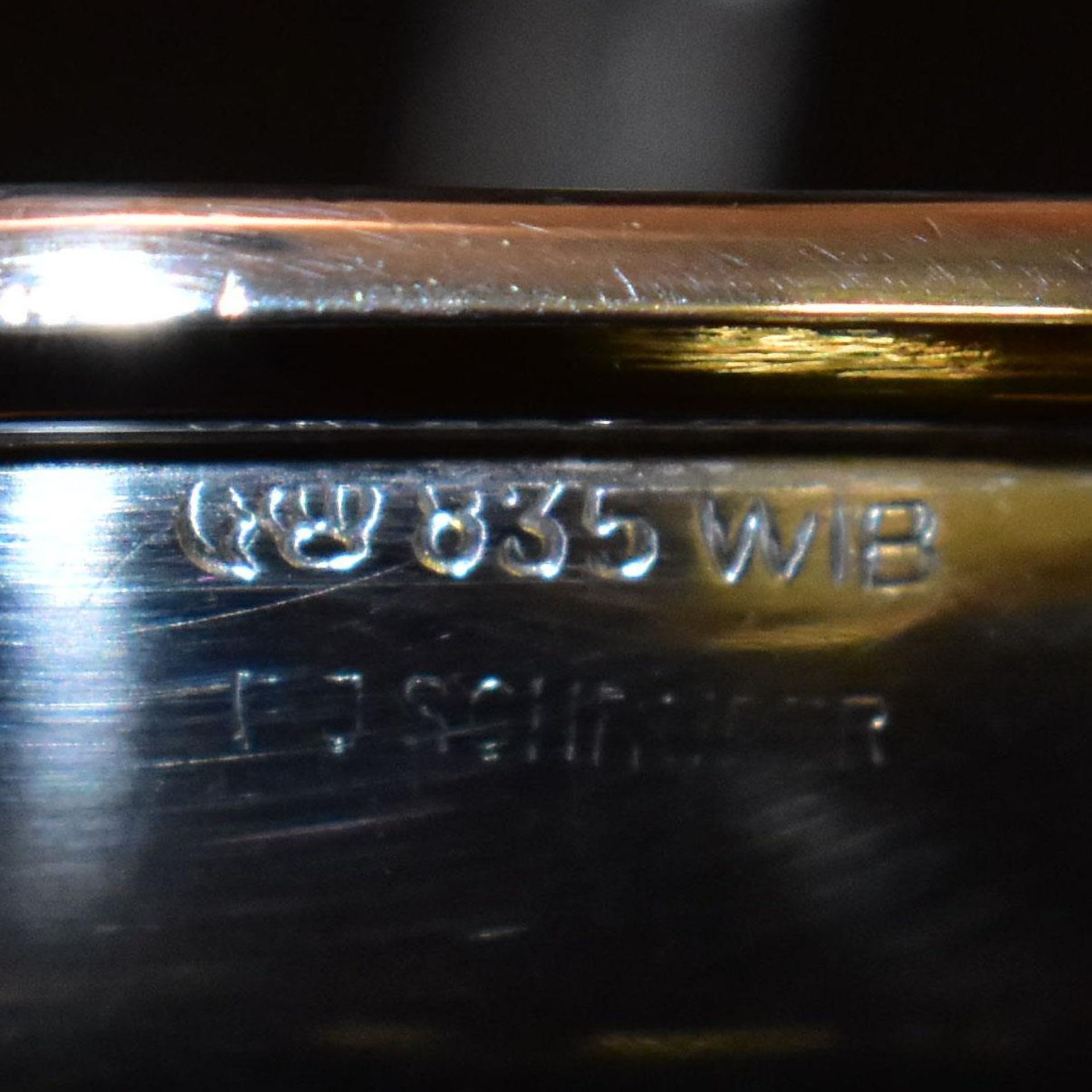 Untersetzer und Schälchen. Schwäbisch Gmünd, 20. Jh., Wilhelm Binder und Waldstetten, Emil Herman... - Bild 4 aus 5