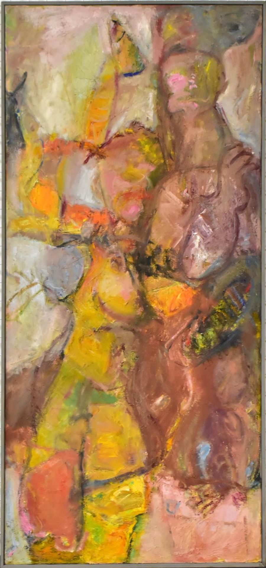 HOFSTETTER, SAMY. o. T. Öl/Leinwand.