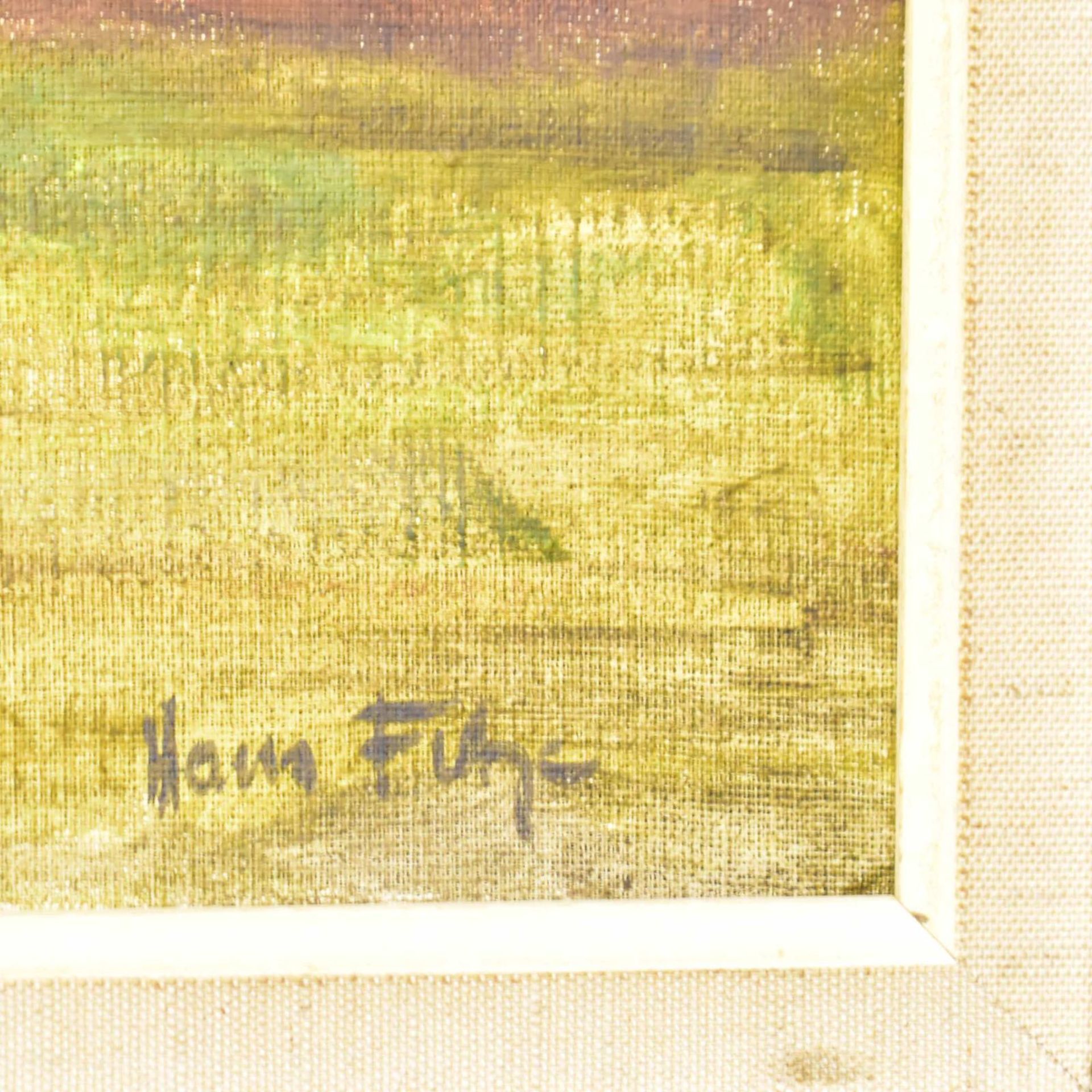 UNBEKANNT. Plantage. Öl/Leinwand/Karton (wohl). - Bild 2 aus 3