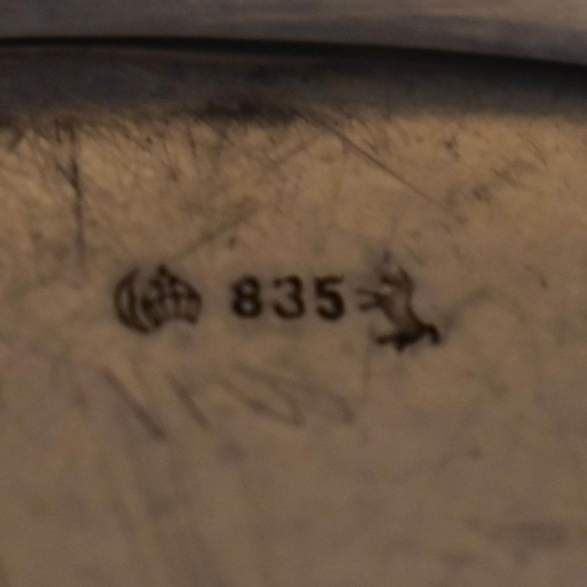 Zwei Teller. Deutschland, 20. Jh., u.a. Schwäbisch Gmünd, Gebrüder Deyhle | Silber. - Bild 4 aus 4