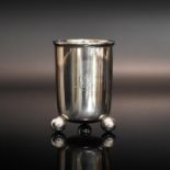 Kugelfußbecher. Kopenhagen, 1898, A. Dragsted | Silber.
