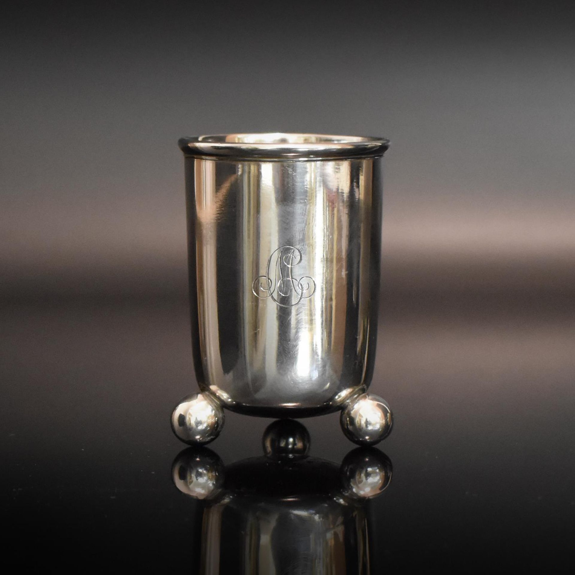 Kugelfußbecher. Kopenhagen, 1898, A. Dragsted | Silber.