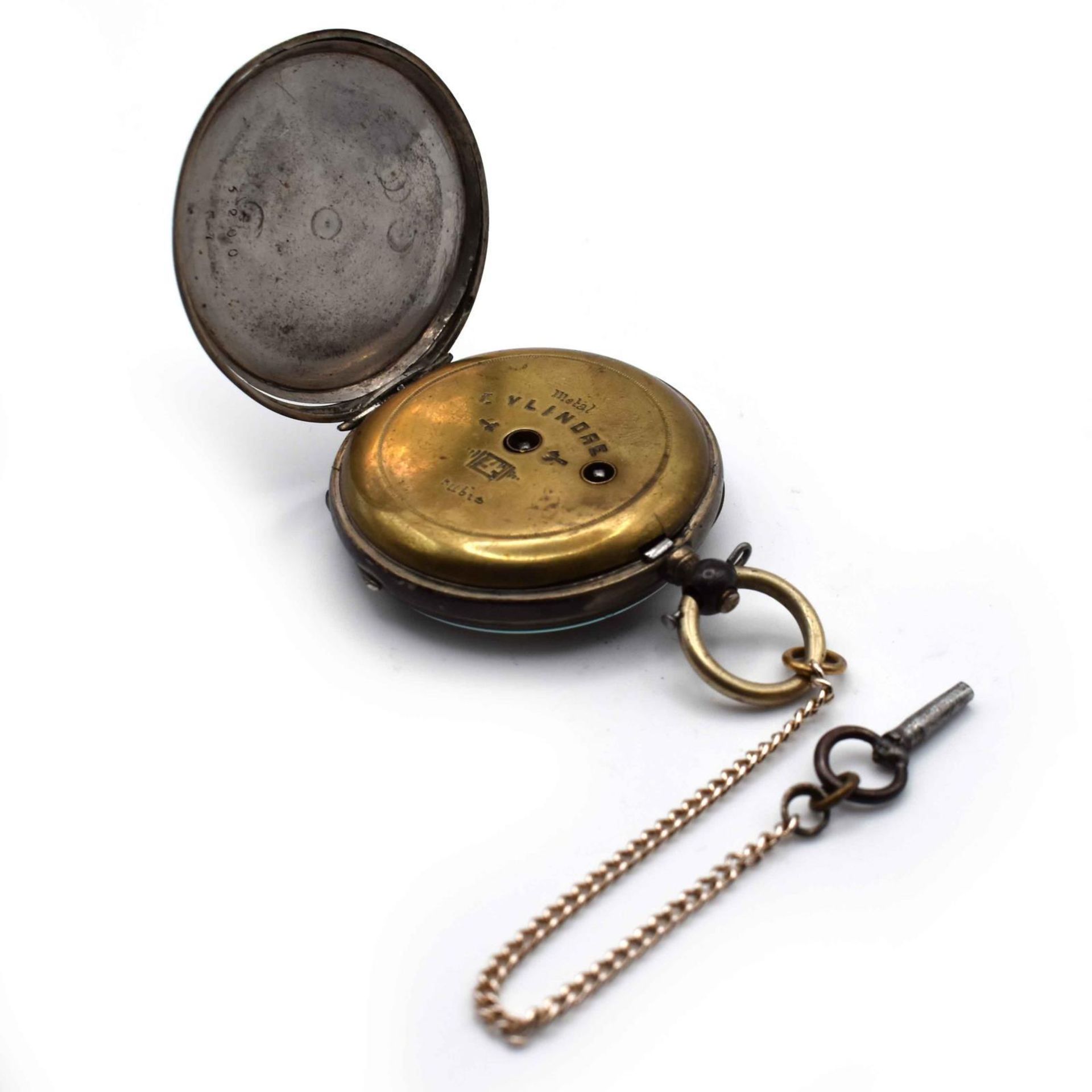 Konvolut Taschenuhren, 17tlg. Gehäuse Metall bzw. Silber. - Bild 8 aus 37