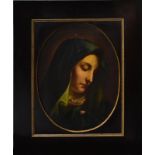 DOLCI, CARLO (NACH). Mater Dolorosa. Öl/Leinwand.