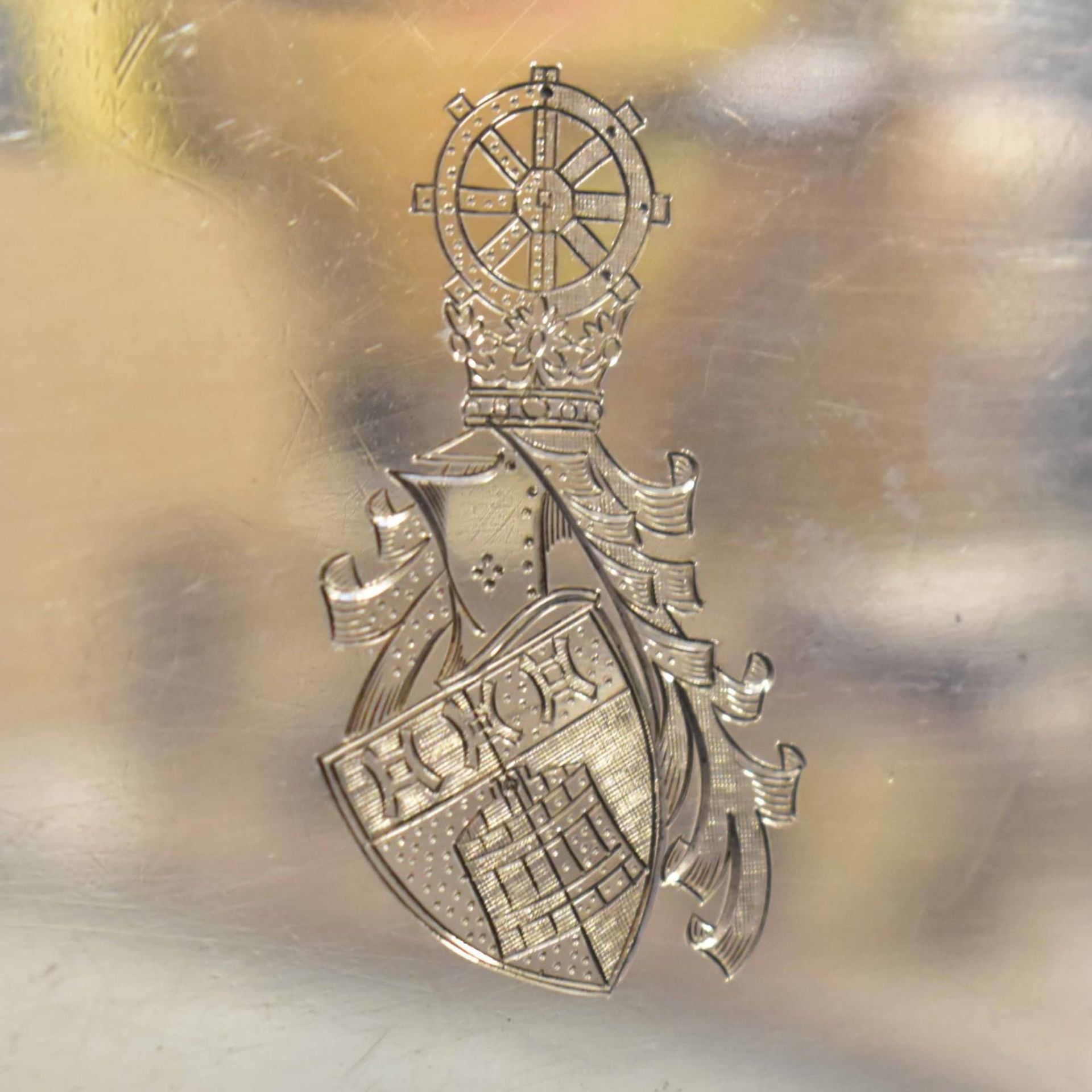 Zwei Dosen. U.a. Ägypten, Tanta | Silber, Holzkern. - Bild 4 aus 5