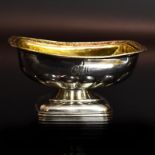 Saliere. Wohl St. Petersburg, 19. Jh. | Silber, innen vergoldet.