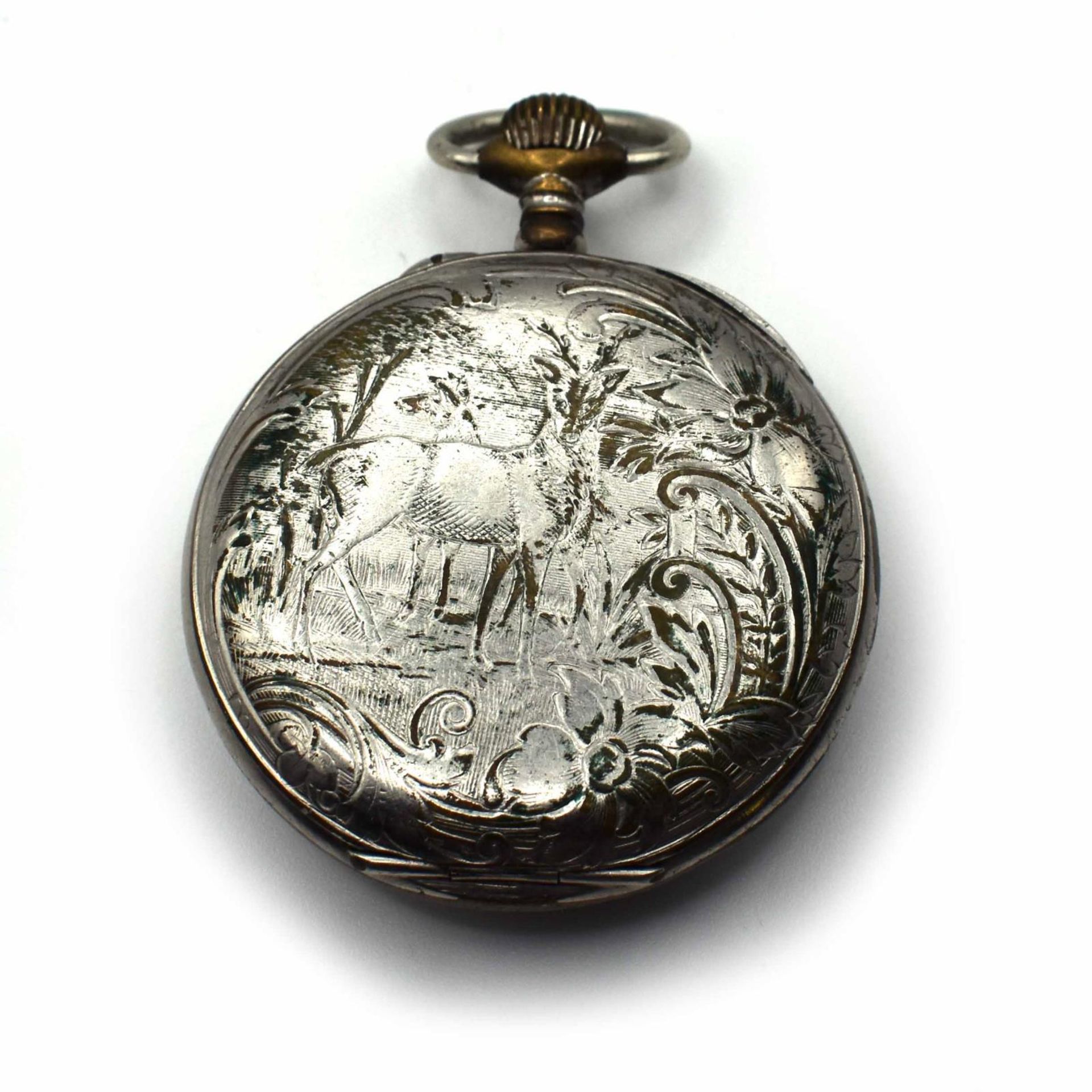 Konvolut Taschenuhren, 17tlg. Gehäuse Metall bzw. Silber. - Bild 4 aus 37