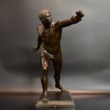 Borghesischer Fechter. 19./20. Jh. | Bronze, patiniert.