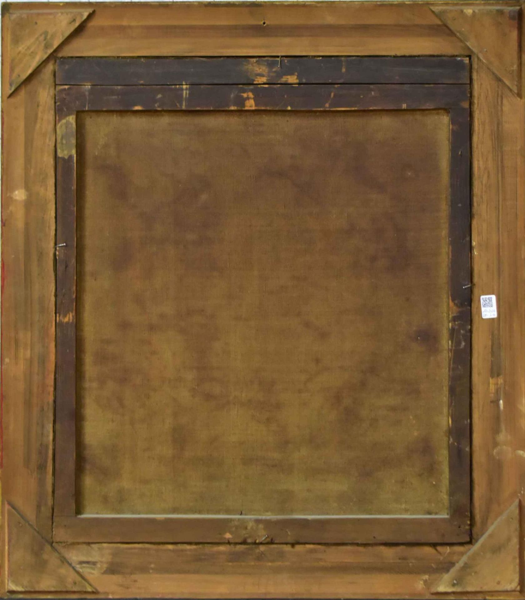 UNBEKANNT. Hl. Josef mit dem Christusknaben. Öl/Leinwand. - Bild 2 aus 2