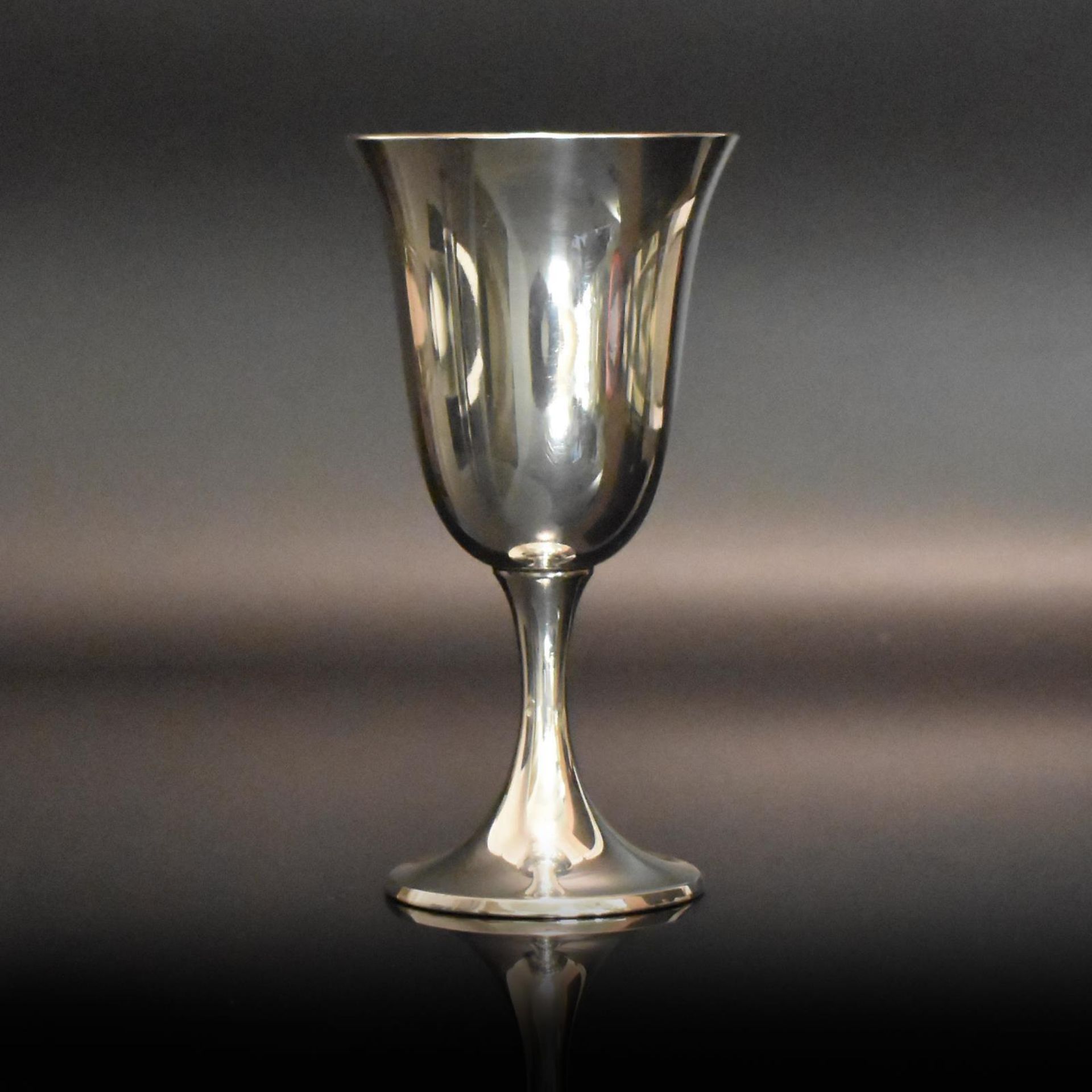 Pokalbecher. Rhode Island, Providence, 20. Jh., Gorham | Silber, innen vergoldet.