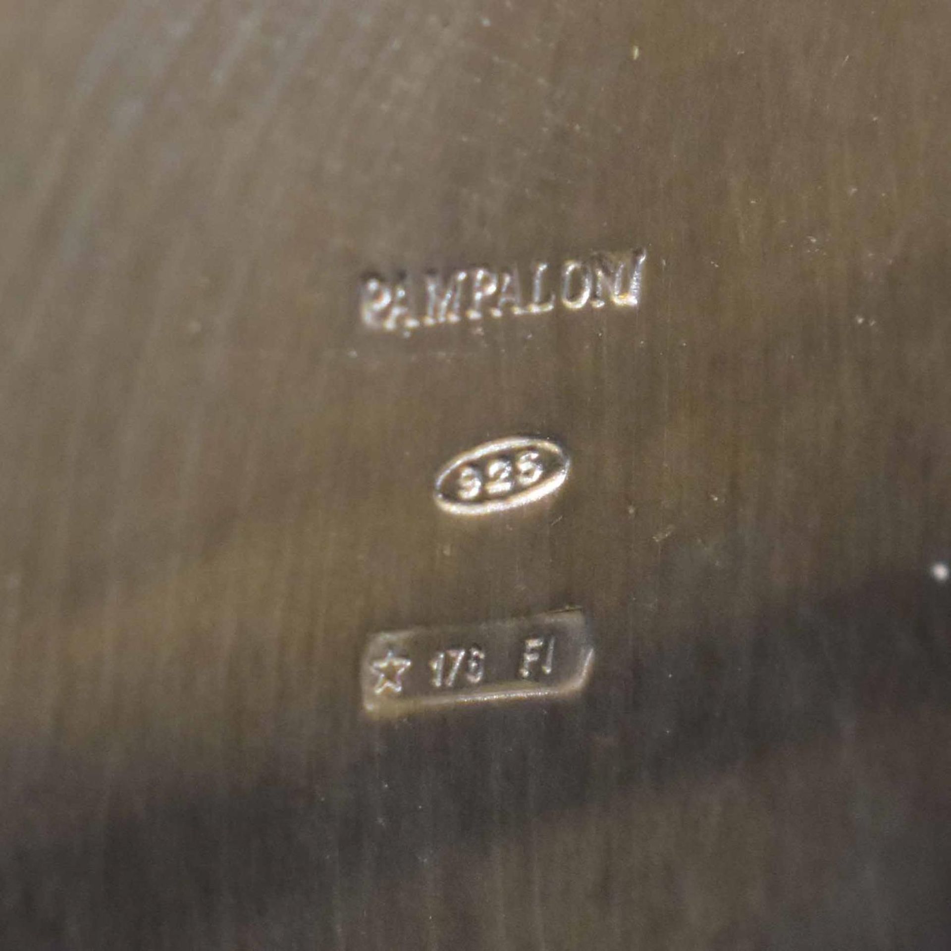 Zwei Herzbecher. Italien, Florenz, 20. Jh., Pampaloni | Silber, innen vergoldet. - Bild 3 aus 3