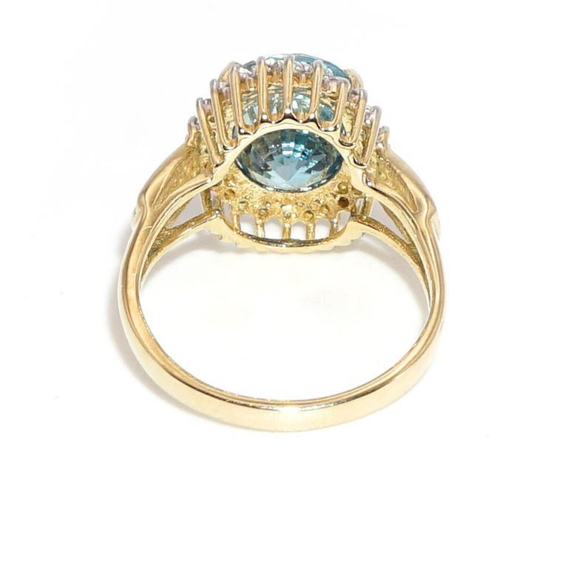 Ring. 10 K GG und WG. - Bild 3 aus 3