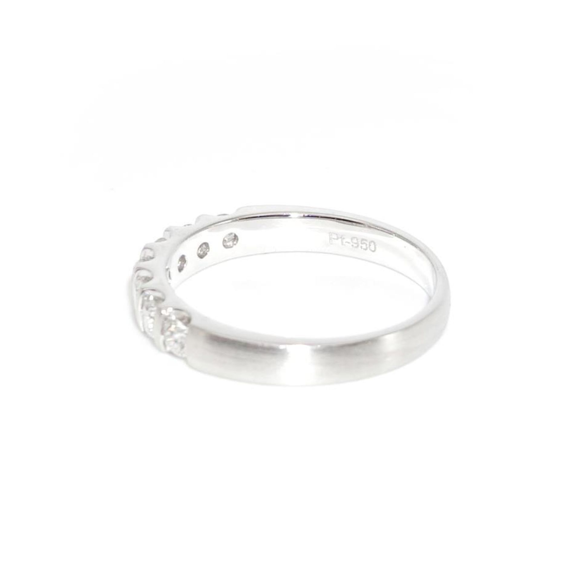 Ring. Platin, satiniert. - Bild 2 aus 4