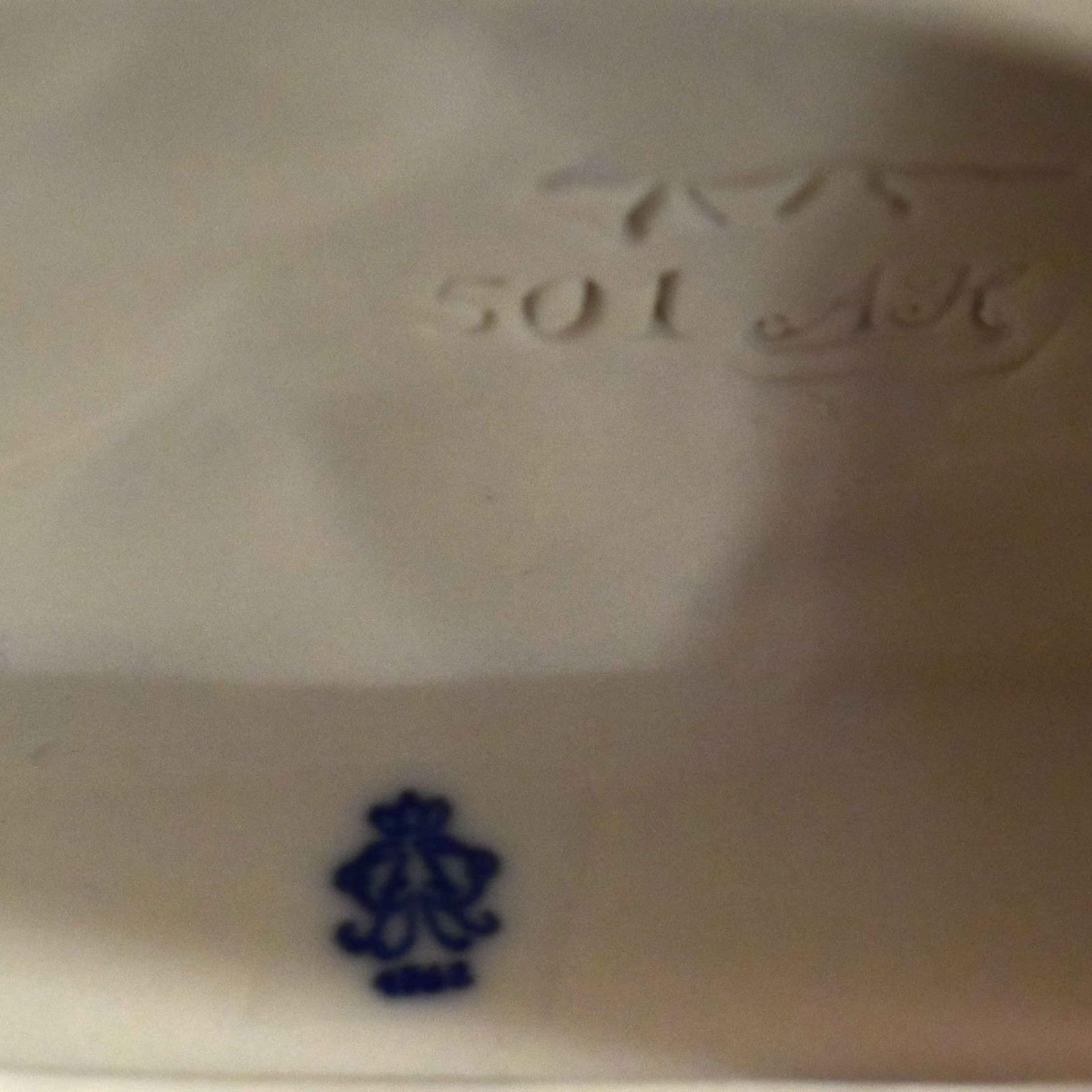 "Reife Früchte". Schwarzburger Werkstätten, nach Entwurf von E. Wagner | Porzellan, weiß. - Bild 4 aus 4