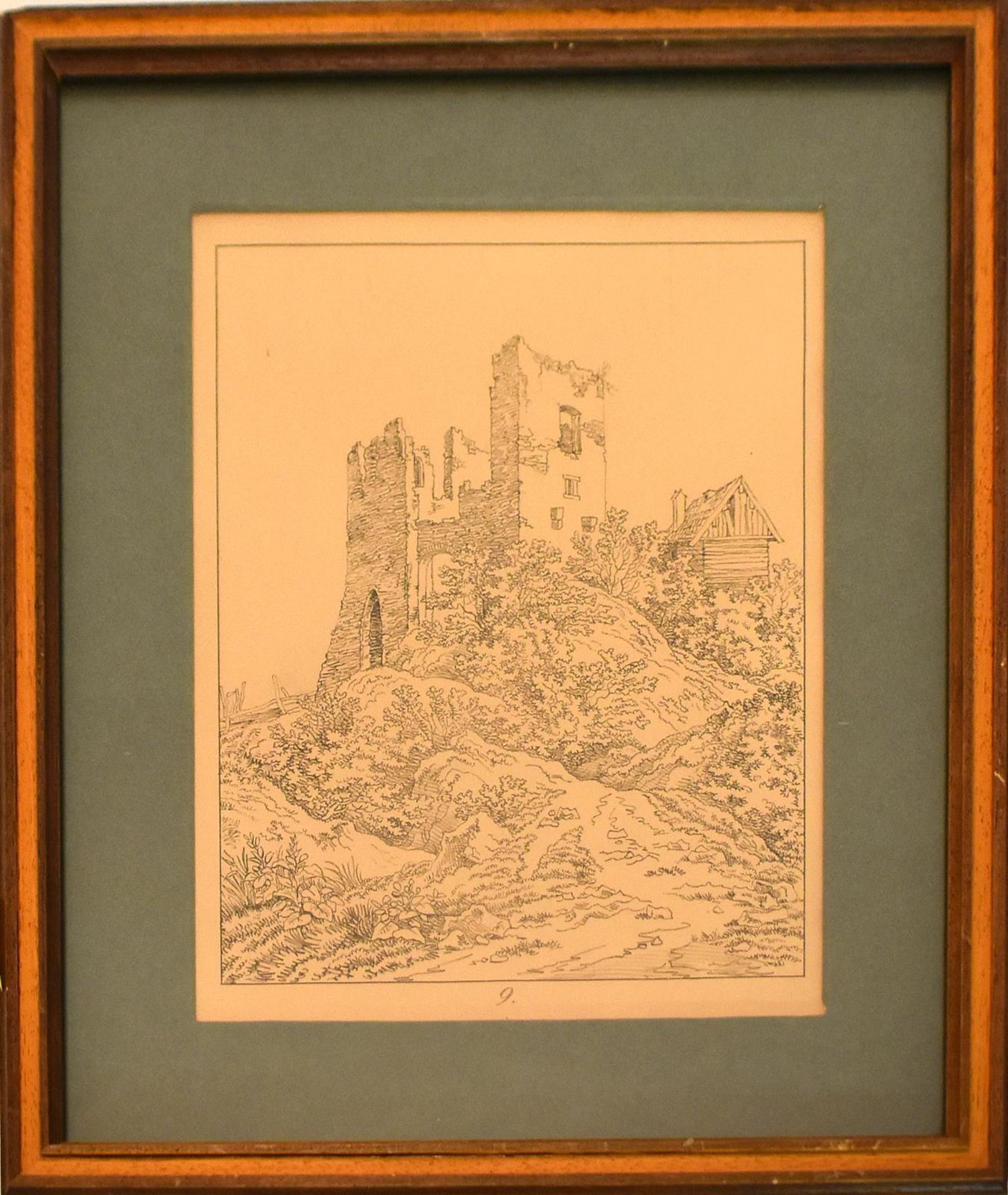 WAGENBAUER, MAX JOSEPH (WOHL). Baumstudien. Sieben Lithographien. - Bild 12 aus 14