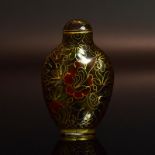 Snuff Bottle. China, 19./20. Jh. | Cloisonné.