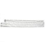 Vier zarte Colliers. Platin.