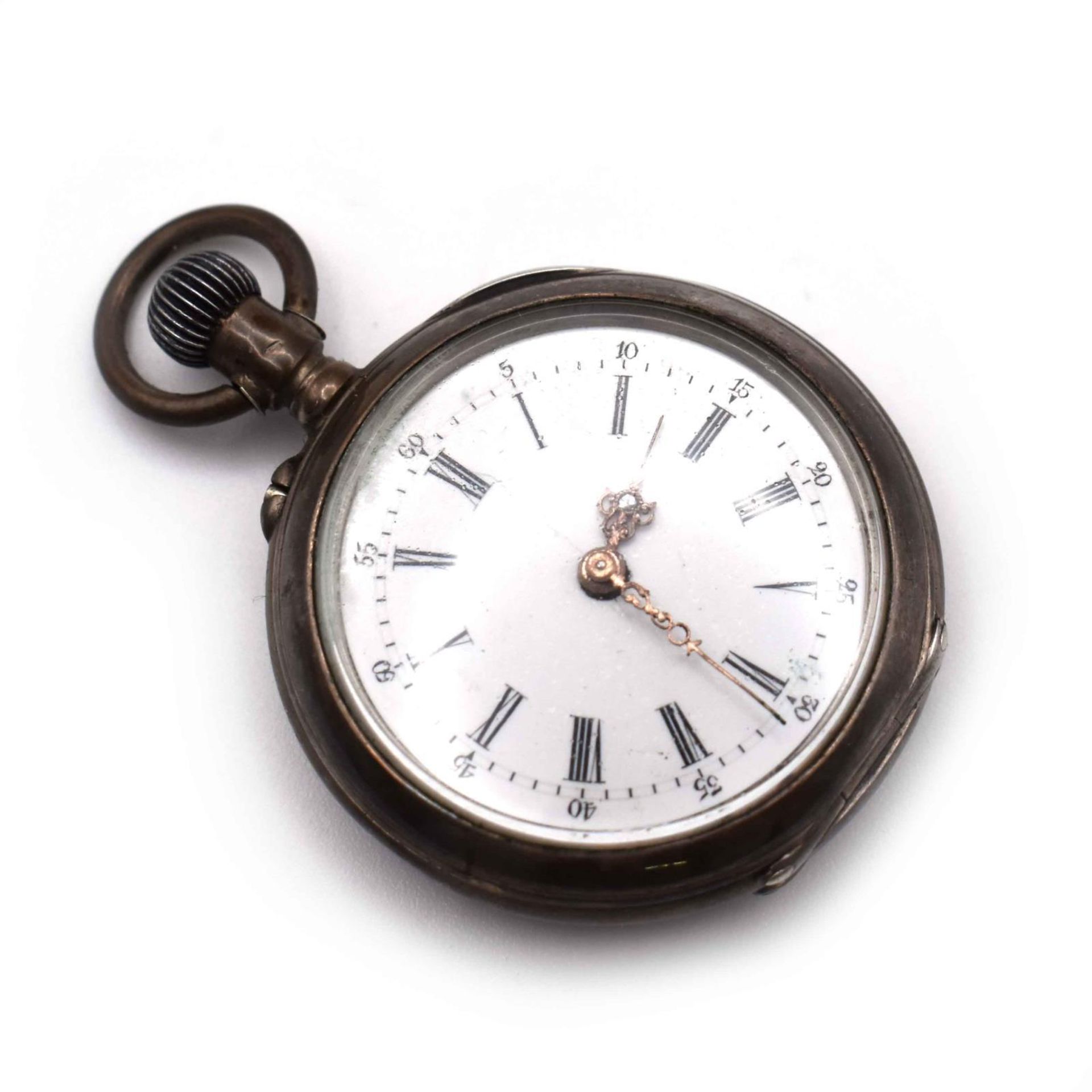 Konvolut Taschenuhren, 17tlg. Gehäuse Metall bzw. Silber. - Bild 16 aus 37