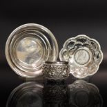 Zwei Schälchen und Kumme. U.a. Österreich, nach 1922 | Silber.