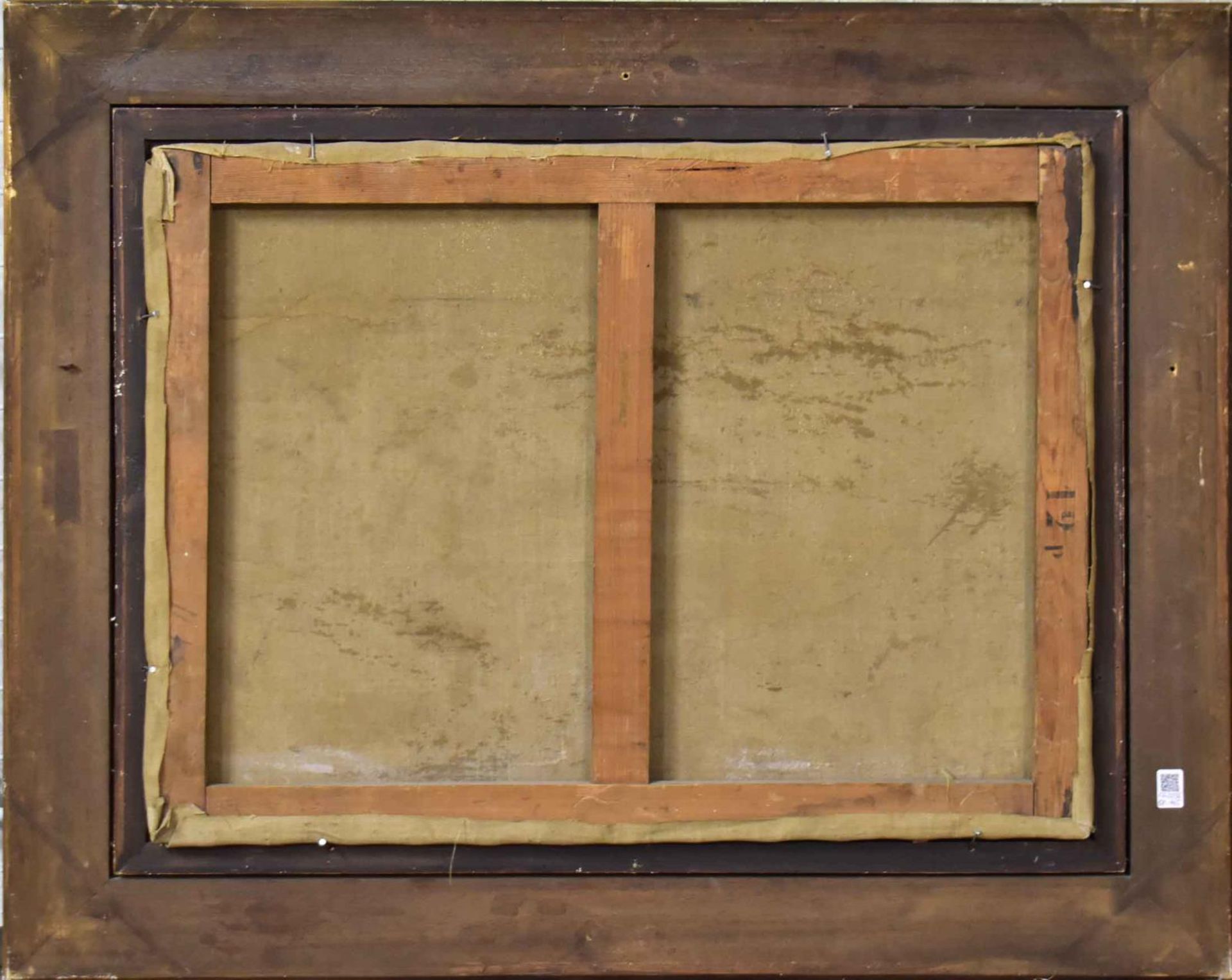 BERTIN, EMIL (WOHL). Stadt in der Provence. Öl/Leinwand. - Bild 3 aus 3