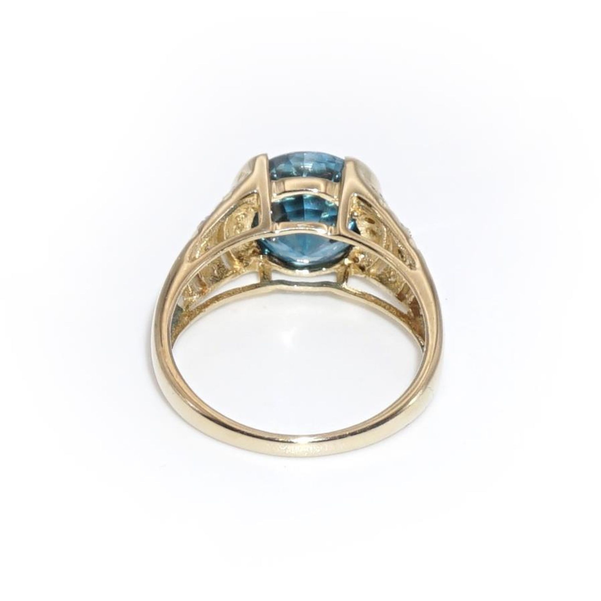 Ring. 10 K GG und WG. - Bild 3 aus 3