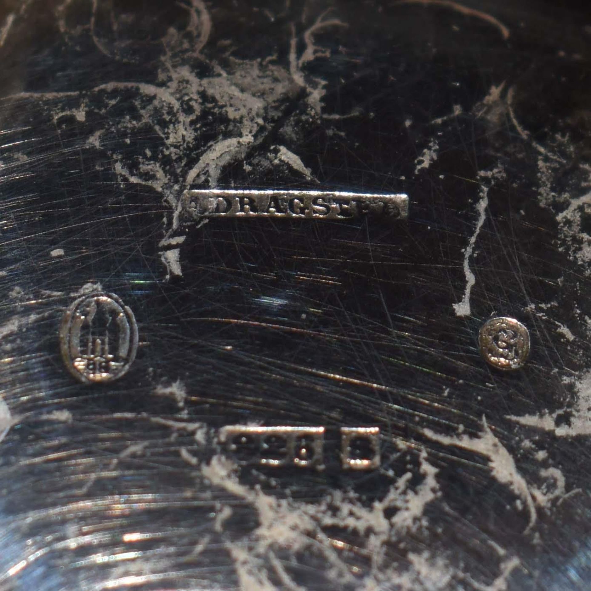 Kugelfußbecher. Kopenhagen, 1898, A. Dragsted | Silber. - Bild 3 aus 3